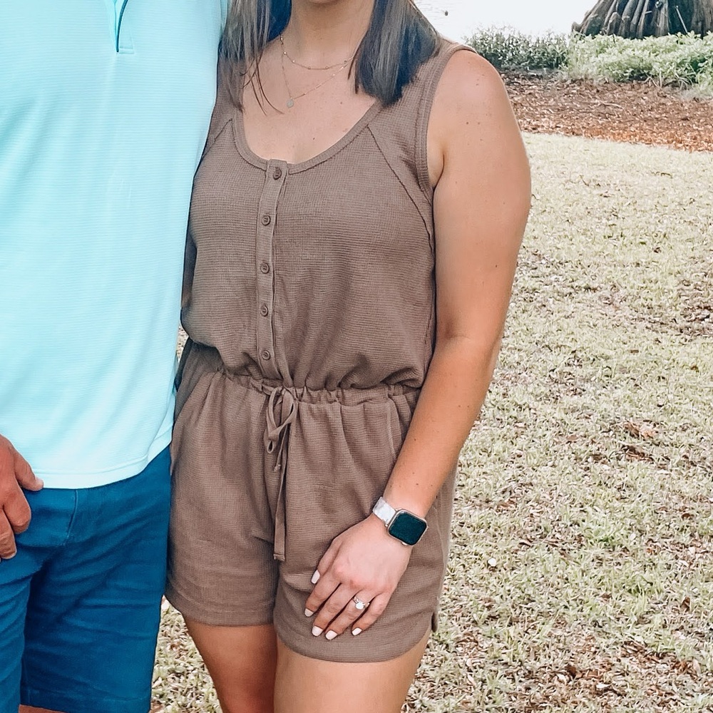 New In Large Brown Romper - Picture 5 of 5